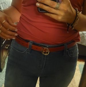 Gucci belt size 100